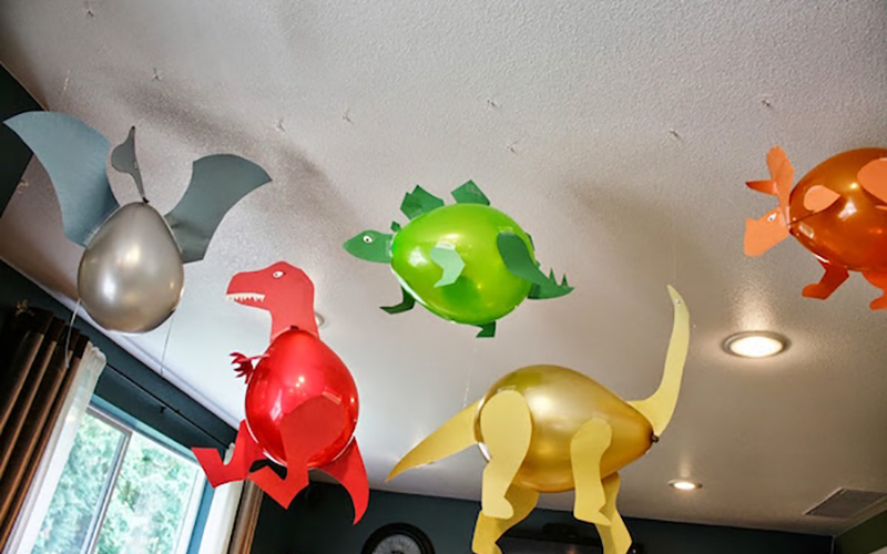 Prepara una fiesta de dinosaurios para niños - El Castillo Mágico
